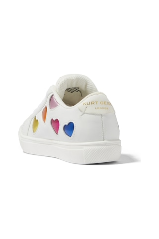Kurt Geiger Çocuklar Için Mini Kalp Sneaker Ayakkabılar Beyaz
