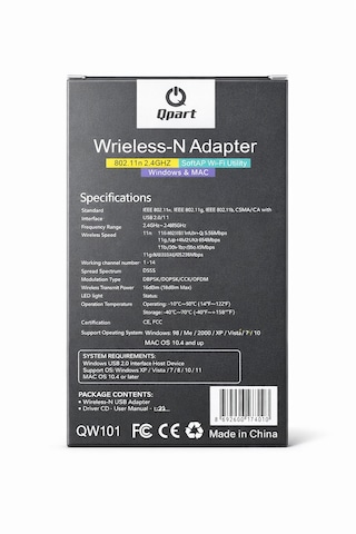 Qpart Nano Usb Wifi Adaptör