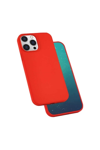 Apple Uyumlu iPhone 13 Pro Kılıf Zore Silk Kadife Iç Yüzey Kılıf