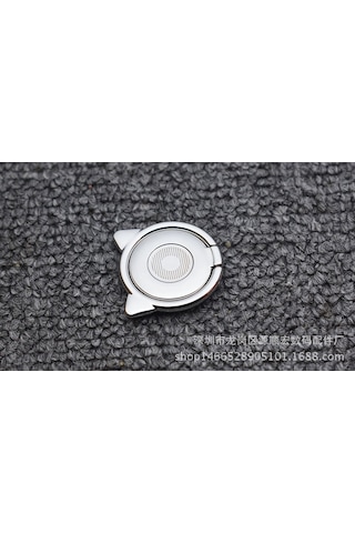 Singree 360 Dönebilen Şirin Kedi Kulaklı Telefon Tutucu - Pratik Ve Dayanıklı GÜMÜŞ