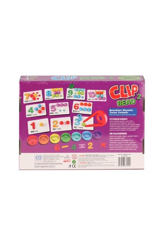 Capls-5286 Bead Kutu Oyunu -ca Games Çok Renkli