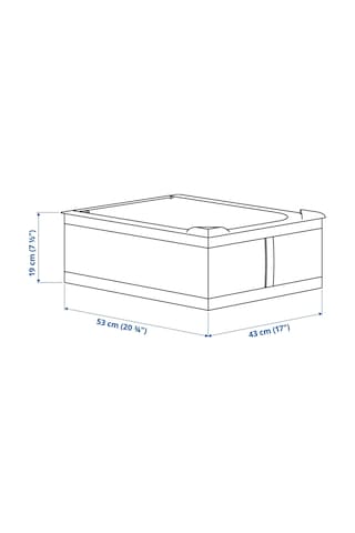 Ikea Skubb Saklama Hurcu 43 X 53 X 19 Cm Koyu Gri