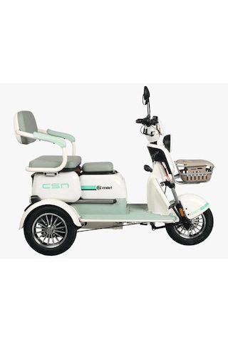 Csn Smart Elektrikli 3 Tekerlekli Motor Yeşil