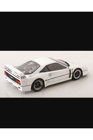 Kk Scale 1:18 Ferrari F40 Beyaz Model Araba
