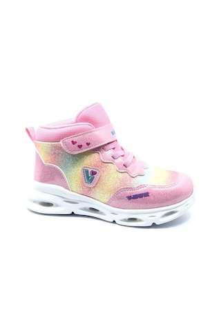 Vicco Poni 946.b25k.430 Anatomik Taban Işıklı Kız Çocuk Bot Pembe 22-25 Pembe