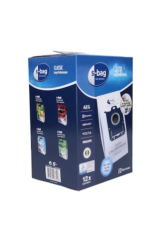 E201sm S-bag Toz Torbası - 12'li Mega Paket