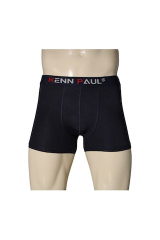 Kenn Paul Erkek Lacivert Rahat Boxer Premim Boxer Bambu Kumaş Lacivert