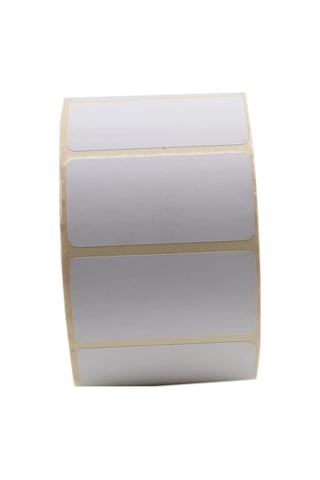 Lamine Termal Etiket 60mm X 30mm Ruloda 1500 Adet 40mm Kuka Çapında Direk Termal Transfer Etiketi 1