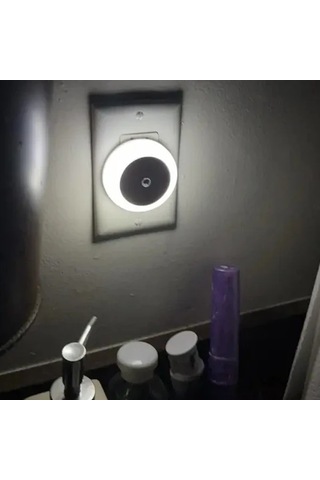 Maxaccess 1/2 Adet Otomatik Sensörlü Dokunmatik Gece Lambası, Amerikan Fişi, Koridor, Banyo, Yatak Odası, Mutfak, Oturma Odası İçin, Sıcak Işık, 2'li Paket