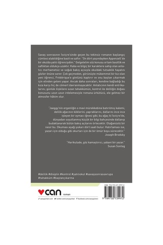 Disiplinli Güzel Günler  - Fleur Jaeggy - Can Yayınları