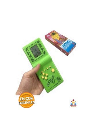 Nostaljik Tetris El Atarisi - Sarı, Kırmızı, Mavi Ve Yeşil Renk Seçenekleriyle Keyifli Zamanlar