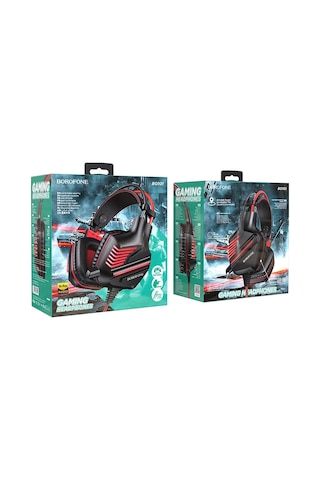 Borofone BO101 Kablolu Led Aydınlatmalı Oyuncu Kulaklığı