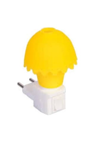 Met Anahtarlı Gece Lambası Ampul Dahil Renk Seçenekli