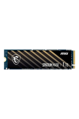 Msı Spatıum M450 Pcıe 4.0 Nvme M.2 1tb V1 Okuma 3400mb / Yazma 2400mb