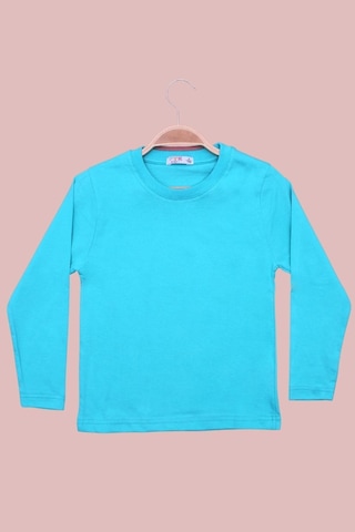 Panios Kids 3'lü Düz 0 Yaka Uzun Kol Unisex Çocuk Turkuaz-gri-bordo Sweatshirt Çok Renkli