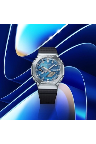 Casio Gbm-2100a-2bdr Kol Saati Metalik