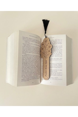 Papatya Desenli Kitap Ayracı-okuyucular Okuyacak