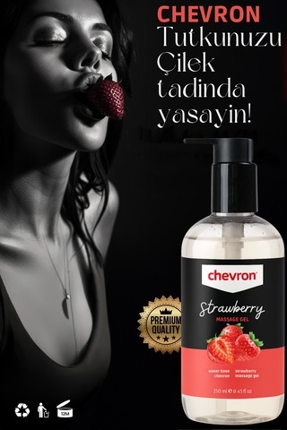 Chevron Çilek Aromalı Kayganlaştırıcı Jel 2 x 250 ML