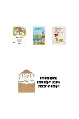 Üç Oyun + İstanbul İstanbul Ciltli + İnci'nin Maceraları + Okuma Sticker'ları