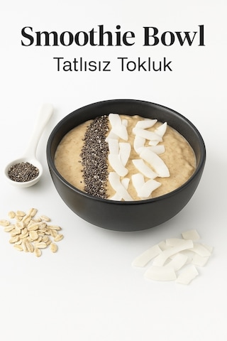 Sultanbahçe Chia Çiya Tohumlu Tropik Fit Bowl Seti Yulaf - Hindistan Cevizi Dilimleri