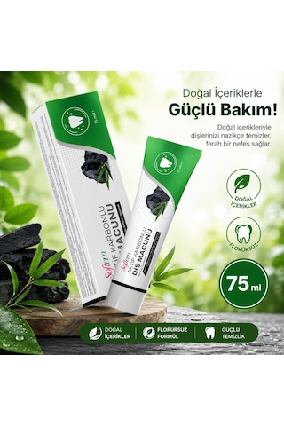 Softem Aktif Karbonlu Diş Macunu 75 ML