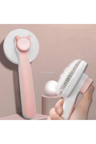 Jialan Köpek ve Kedi İçin Kendi Kendini Temizleyen Daha İnce Fırça