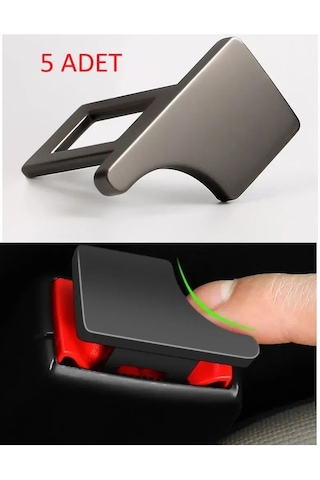 Tüm Araçlar İçin 5 Adet Oto Kemer Tokası Emniyet Dayanıklı Üretim