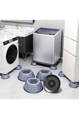 Beyaz Eşya Çamaşır Makinesi Titreşim Önleyici Vantuzlu Ayak - 533280047