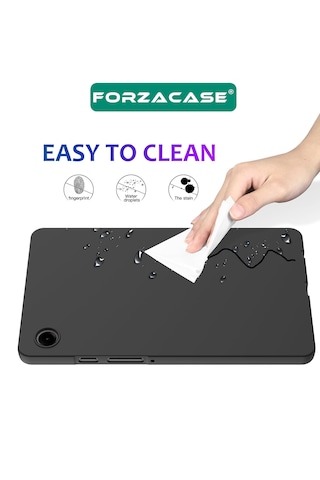 Forzacase Samsung Galaxy Tab A11 8.7 İnch Sm-x130 Tablet İle Uyumlu Silikon Kılıf Siyah - Fc155 Arka Kapak
