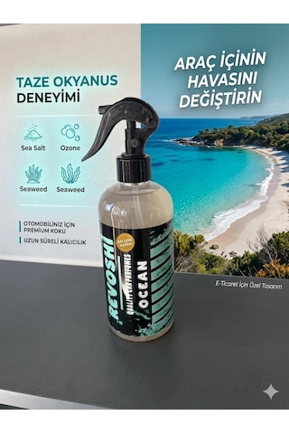 Revoshi 50o Ml Okyanus Araç Kokusu 500 ML Revoshi 50o Ml Okyanus Araç Kokusu 500 ML