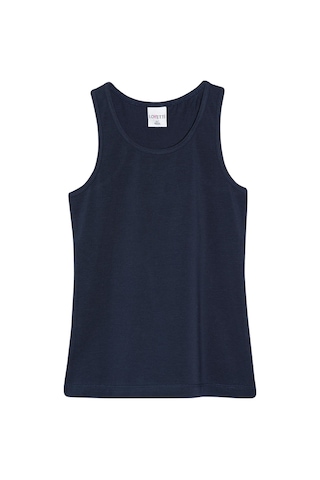 Lovetti Koyu Lacivert Kız Çocuk Arka Büzgülü Yüzücü Atlet Koyu Lacivert