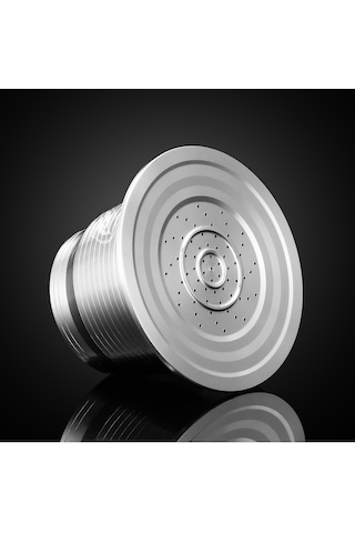 Leezsing Kahve Makinesi Sistemi İçin Paslanmaz Çelik Yeniden Doldurulabilir Kahve Kapsülleri Hammer Box Wonderful Coffer Lovers Metal Yuvarlak Delik Şekli