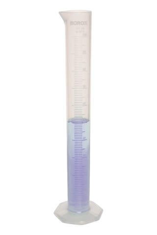 Borox Uzun Form Kabartma Skala Plastik Mezür 100 ML