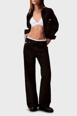 Calvin Klein Bayan Kot Pantolon Lv047d713g Twm Siyah Siyah