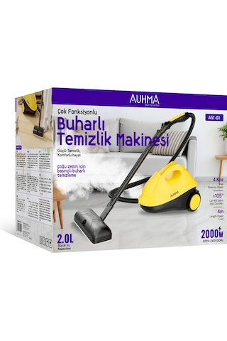 Auhma AST-01 2000 W Buharlı Temizlik Makinesi