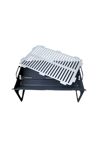 Baygato Smoke Master Grill Mangal (Üçgen Taban) Katlanabilir Ve Taşınabilir 6 Kişilik