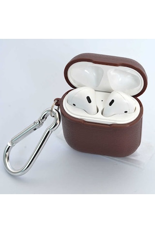 Apple AirPods Uyumlu Kılıf Zore Airbag 03 Silikon Lacivert