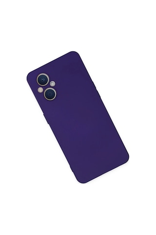Cosmotex Newface Oppo Reno 7 Lite Kılıf Nano İçi Kadife Silikon - Mor