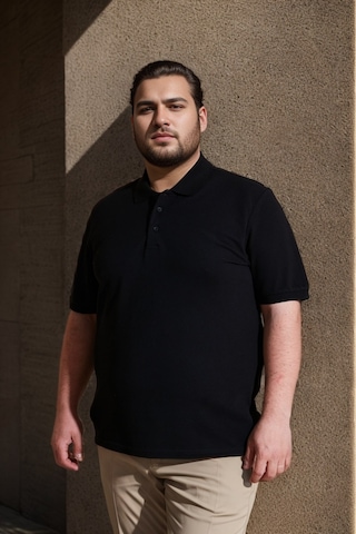 Buratti Erkek Polo Yaka T Shirt 5902127b Siyah Siyah