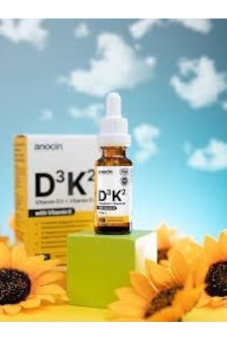 Anocin Vitamin D3 K2 Vitamin E 1000 Iu 2m Mcg Damla 20 Ml