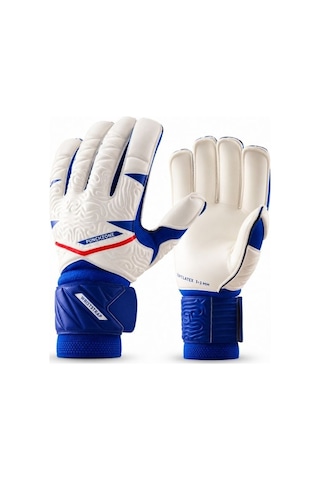 Kipsta F500 Viralto Shielder 8 L Beden Kaleci Eldiveni Beyaz/mavi Profesyonel Futbol Eldiveni Çok Renkli