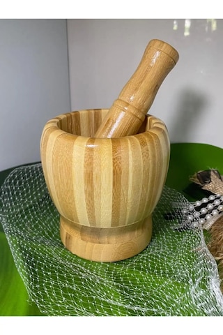 Ahşap Havan 10x9cm
