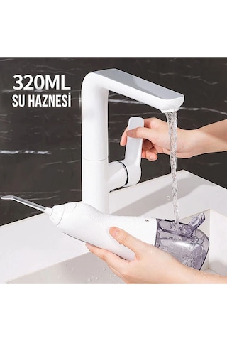 waterpulse Kablosuz Pro V580 Water Flosser 320ml Taşınabilir Diş