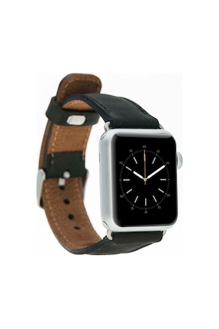 Bouletta Apple Uyumlu Watch Deri Kordon 42-44-45 MM Siyah (443082879)