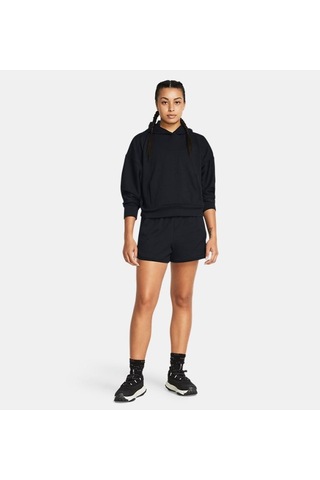 Under Armour Kadın Journey Rib Oversized Kapüşonlu Üst 1382732-001 Siyah