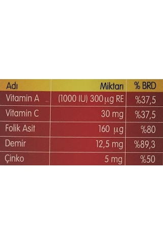 Nutrigen Ferromixin 30 Saşe 2Adet