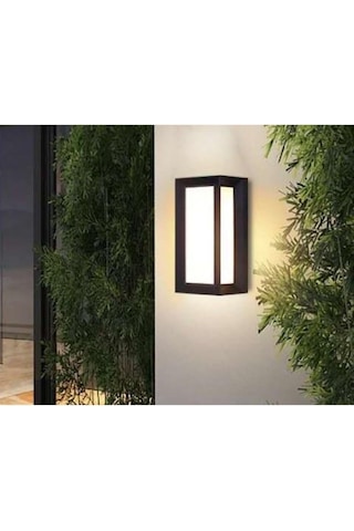 Bahçe Aydınlatması Led Işık 25cm E27 Duylu Zita Ultra Bahçe Duvar Aplik Su Geçirmez