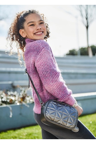 Mayoral Kız Çocuk El Çantası Gri