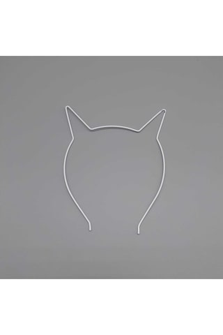 Tezzgelsin Kedi Kulak Esnek Metal Renkli Taç Seti 4 Adet Çok  Renkli