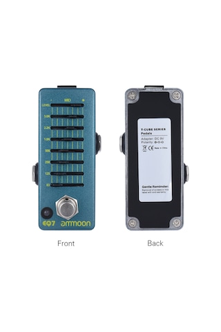 Ammoon Eq7 Mini Gitar Ekolayzer Efekt Pedalı 7-band I2585